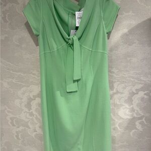 Oscar de la renta. Elegant Green Dress